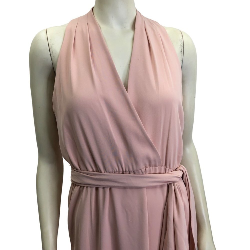 $175 LAUREN Ralph Lauren Georgette Halter Dress size 6 New with tag - Picture 13 of 15